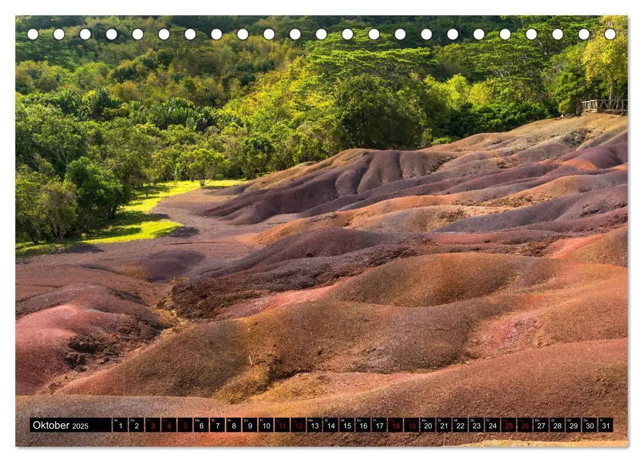Bild: 9783435332397 | Trauminsel Mauritius (Tischkalender 2025 DIN A5 quer), CALVENDO...