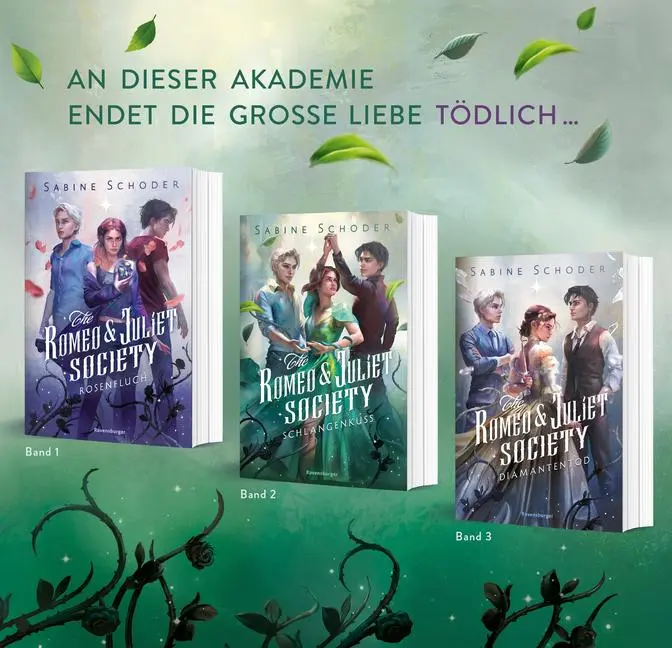 Bild: 9783473402397 | The Romeo &amp; Juliet Society, Band 2 - Schlangenkuss | Sabine Schoder