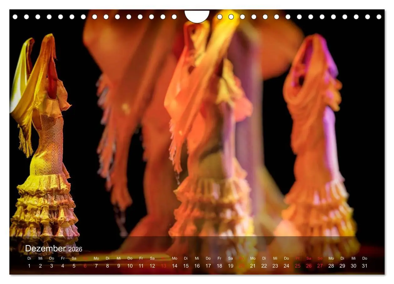 Bild: 9783516132397 | Flamenco - Tanz der Leidenschaft (Wandkalender 2026 DIN A4 quer),...