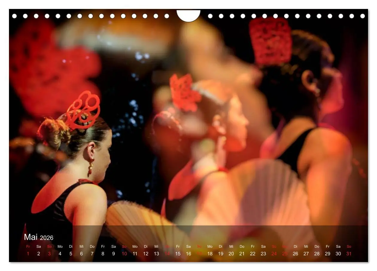 Bild: 9783516132397 | Flamenco - Tanz der Leidenschaft (Wandkalender 2026 DIN A4 quer),...