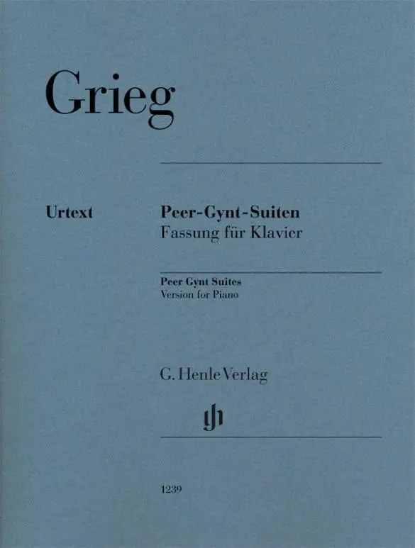 Cover: 9790201812397 | Peer Gynt-Suiten | Instrumentation: Piano solo | Heinemann (u. a.)