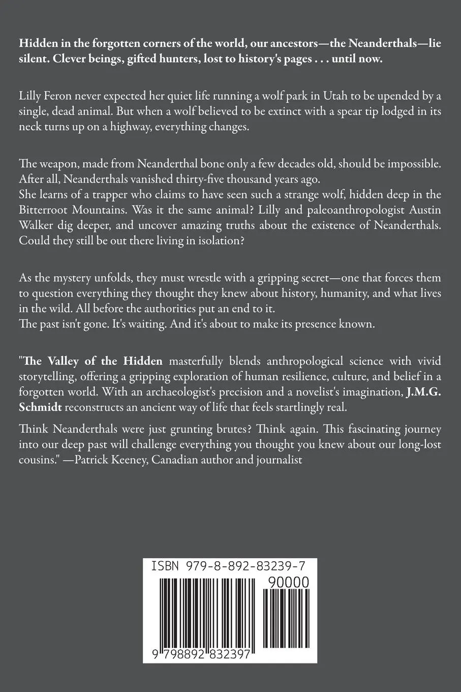 Rückseite: 9798892832397 | The Valley of the Hidden | J. M. G. Schmidt | Taschenbuch | Englisch