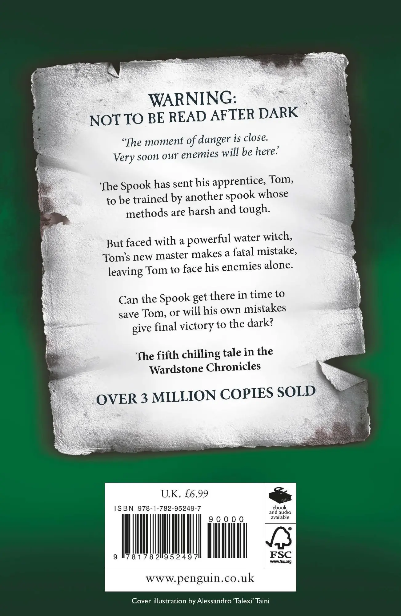Rückseite: 9781782952497 | The Spook's Mistake | Book 5 | Joseph Delaney | Taschenbuch | 496 S.