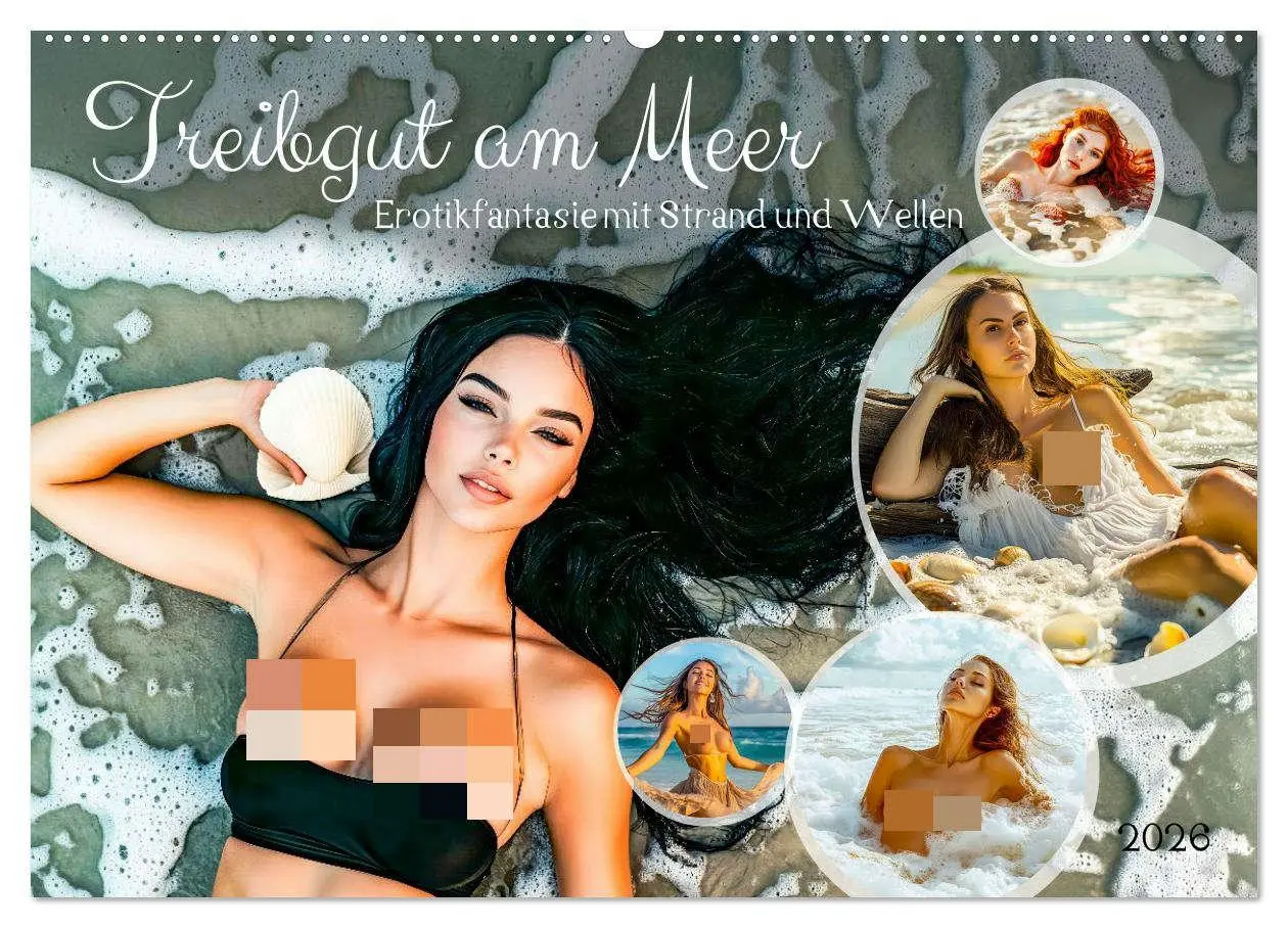 Cover: 9783457412497 | Treibgut am Meer - Erotikfantasie mit Strand und Wellen...