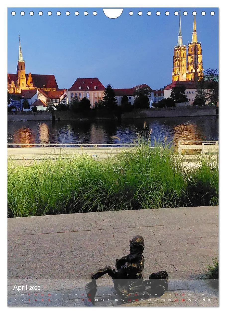 Bild: 9783516292497 | Breslau - Historische Mitte und Dominsel (Wandkalender 2026 DIN A4...