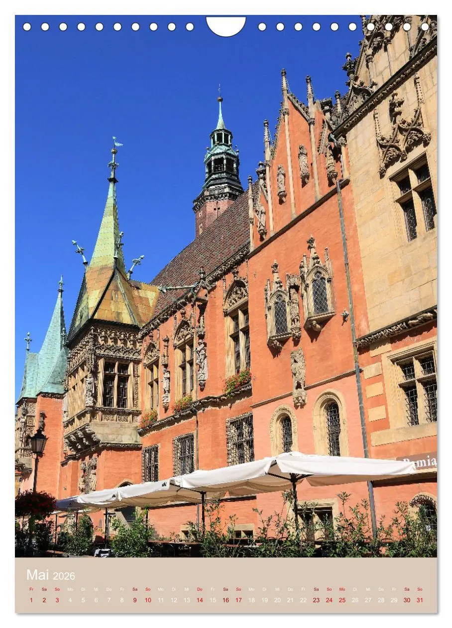 Bild: 9783516292497 | Breslau - Historische Mitte und Dominsel (Wandkalender 2026 DIN A4...