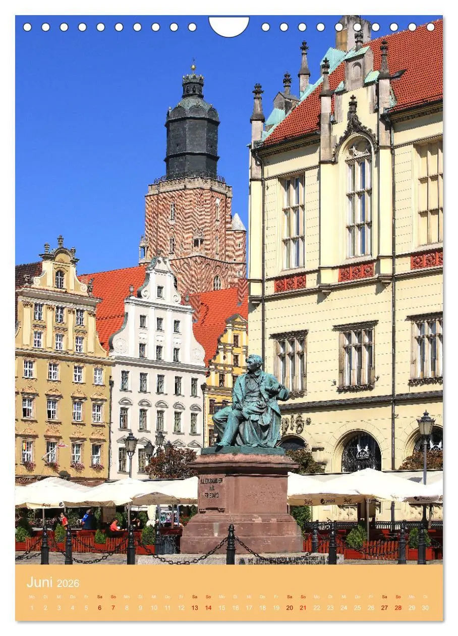 Bild: 9783516292497 | Breslau - Historische Mitte und Dominsel (Wandkalender 2026 DIN A4...