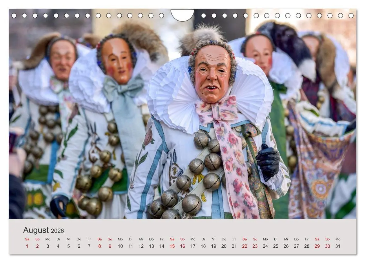 Bild: 9783516672497 | Narri 2026 Bilder der Schwäbisch-Alemannischen Fasnet (Wandkalender...
