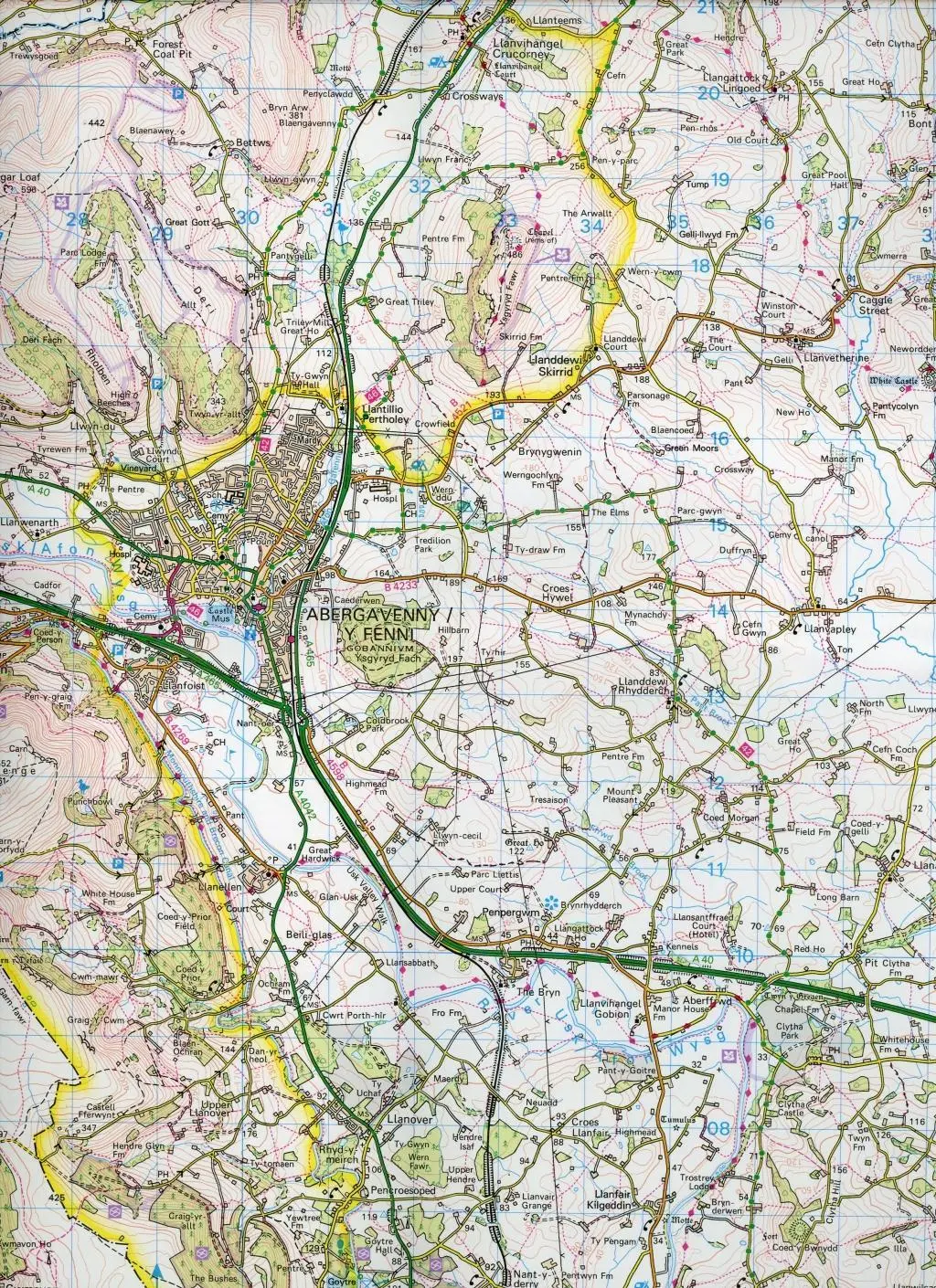 Bild: 9780319262597 | The Black Mountains | Ordnance Survey | (Land-)Karte | Karte/Landkarte