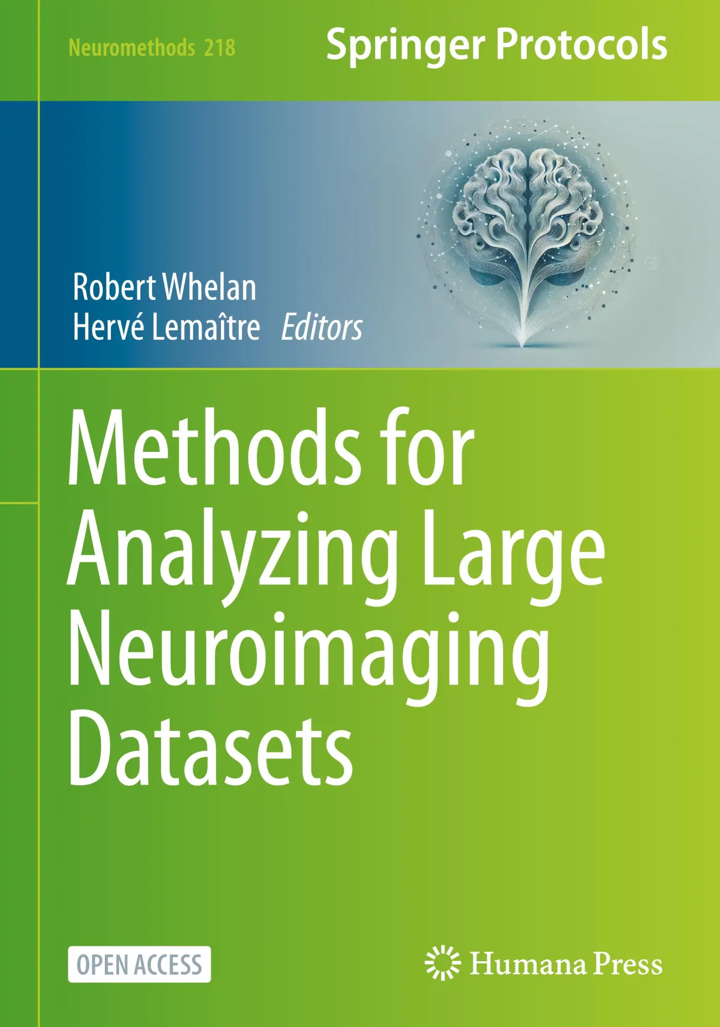 Cover: 9781071642597 | Methods for Analyzing Large Neuroimaging Datasets | Whelan (u. a.)