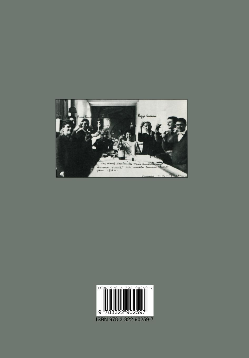 Rückseite: 9783322902597 | Der Sinn der Unordnung | Arbeitsformen im Atelier Le Corbusier | Buch
