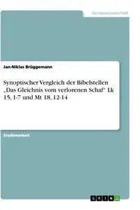 Cover: 9783346452597 | Synoptischer Vergleich der Bibelstellen "Das Gleichnis vom...