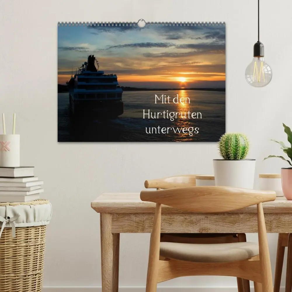 Bild: 9783435792597 | Mit den Hurtigruten unterwegs (Wandkalender 2025 DIN A3 quer),...