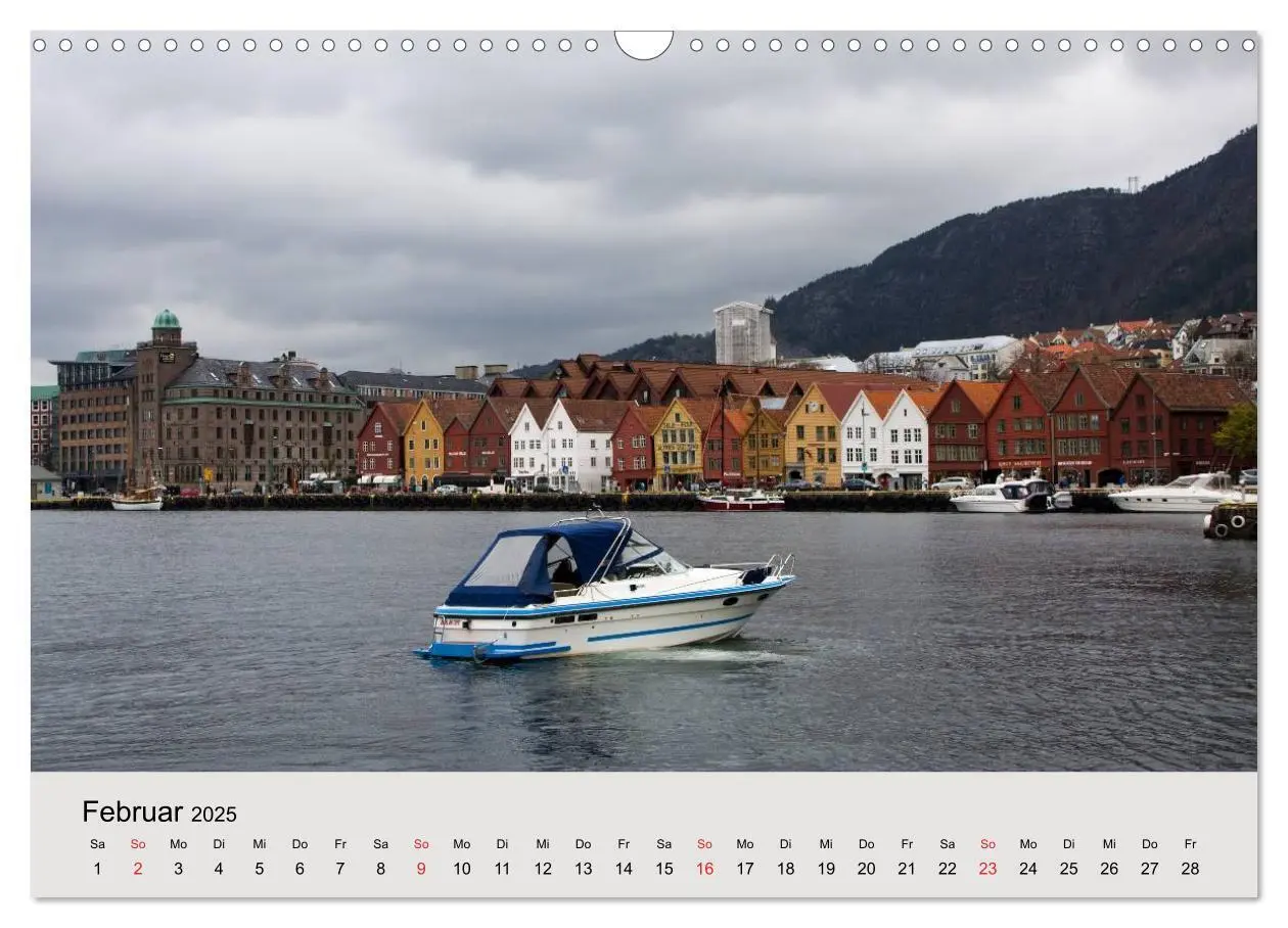 Bild: 9783435792597 | Mit den Hurtigruten unterwegs (Wandkalender 2025 DIN A3 quer),...