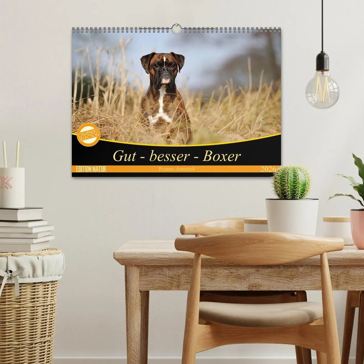 Bild: 9783457882597 | Gut - besser - Boxer (Wandkalender 2026 DIN A3 quer), CALVENDO...