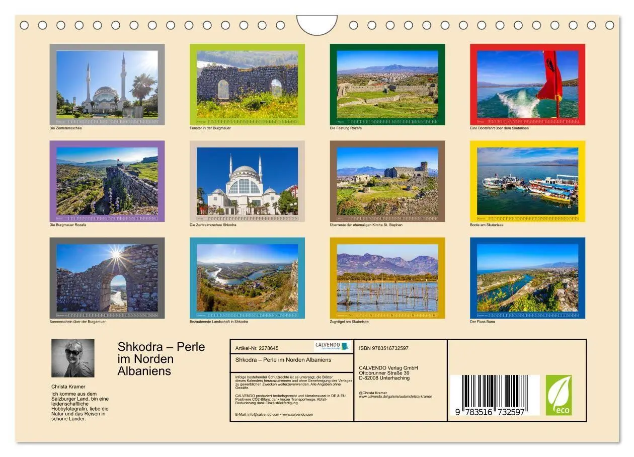 Bild: 9783516732597 | Shkodra - Perle im Norden Albaniens (Wandkalender 2026 DIN A4...