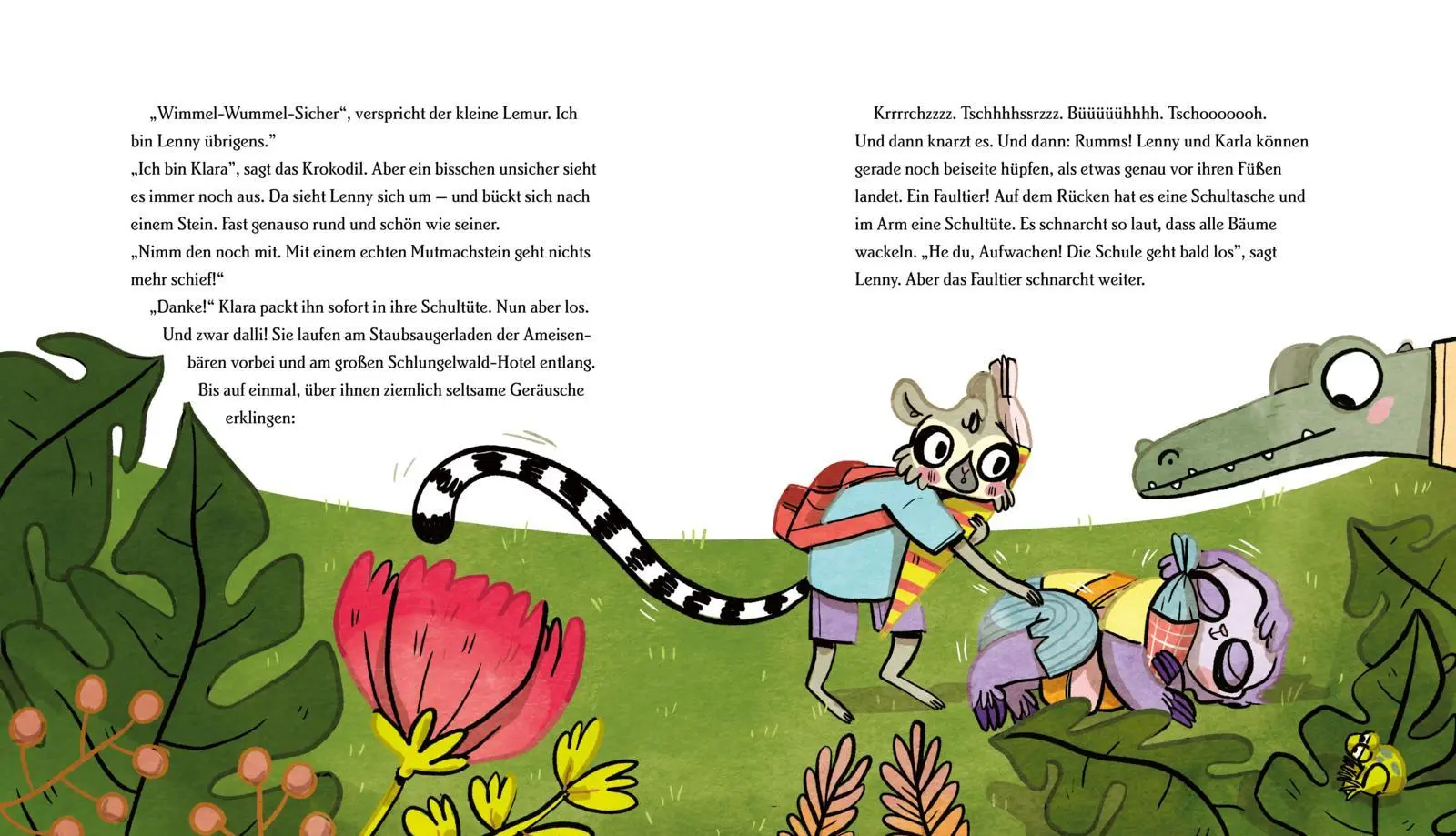 Bild: 9783551522597 | Schulstart im Schling-Schlang-Schlungelwald | Judith Allert (u. a.)