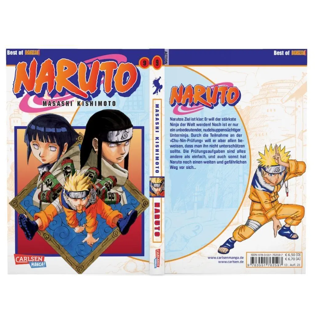 Bild: 9783551762597 | Naruto 09 | Masashi Kishimoto | Taschenbuch | Naruto | 192 S. | 2005