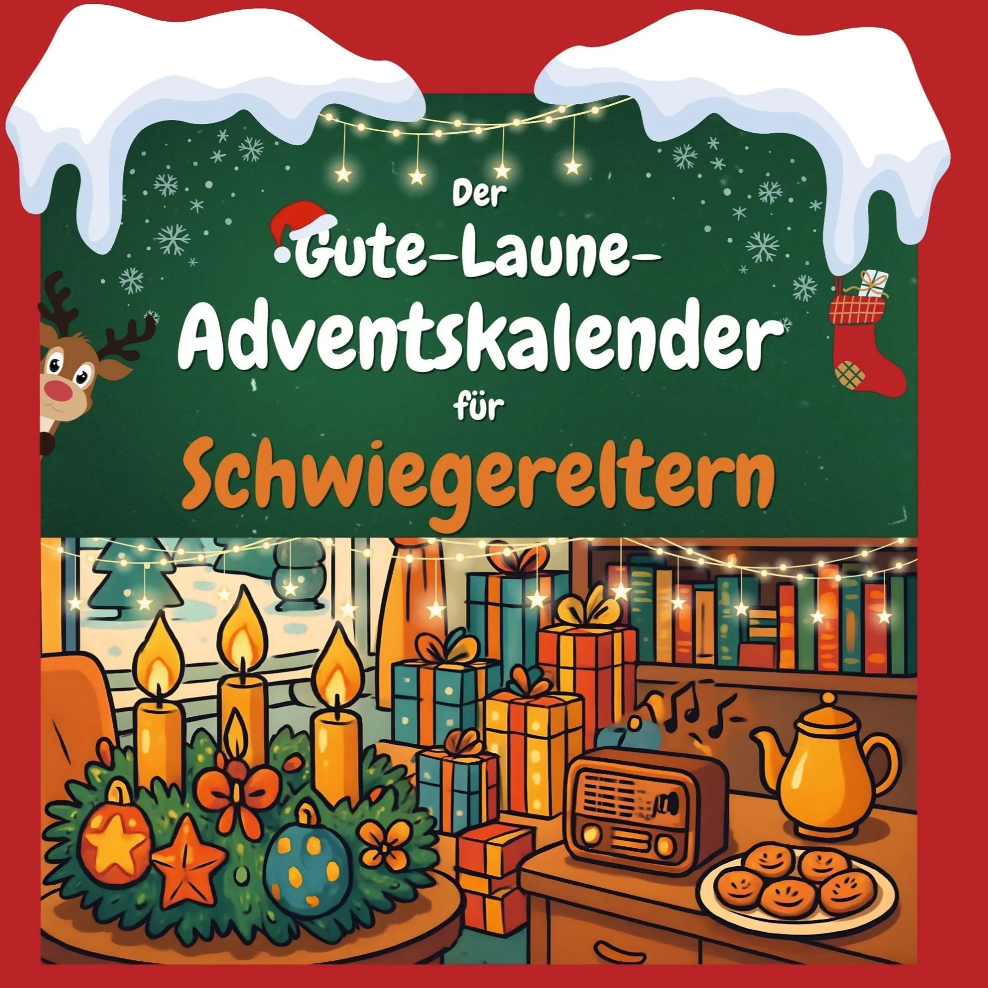 Cover: 9783695312597 | Der Gute-Laune-Adventskalender für Schwiegereltern | Liam Günther