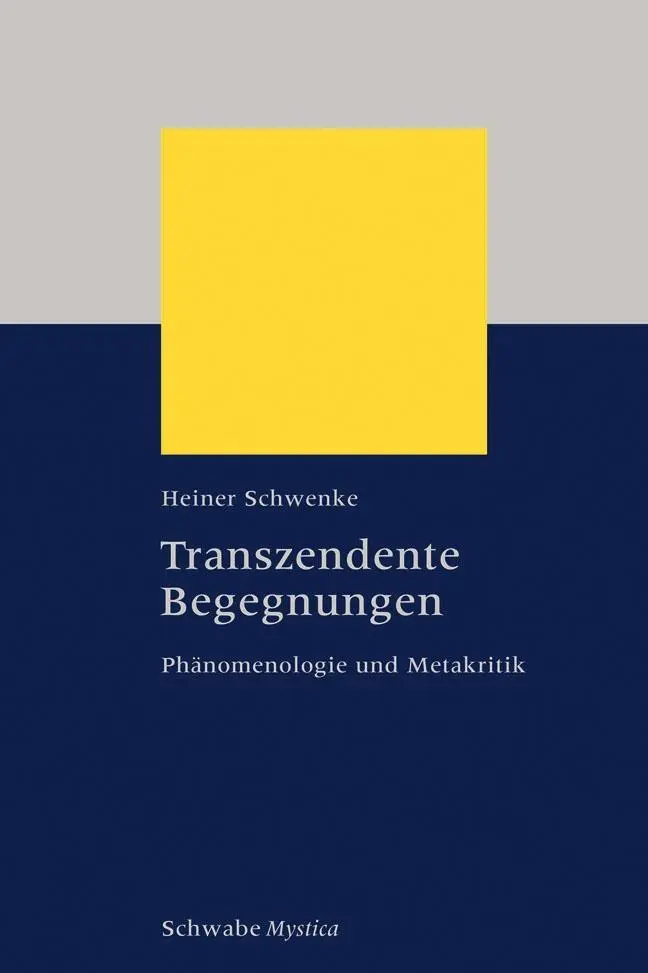 Cover: 9783796532597 | Transzendente Begegnungen | Phänomenologie und Metakritik | Schwenke