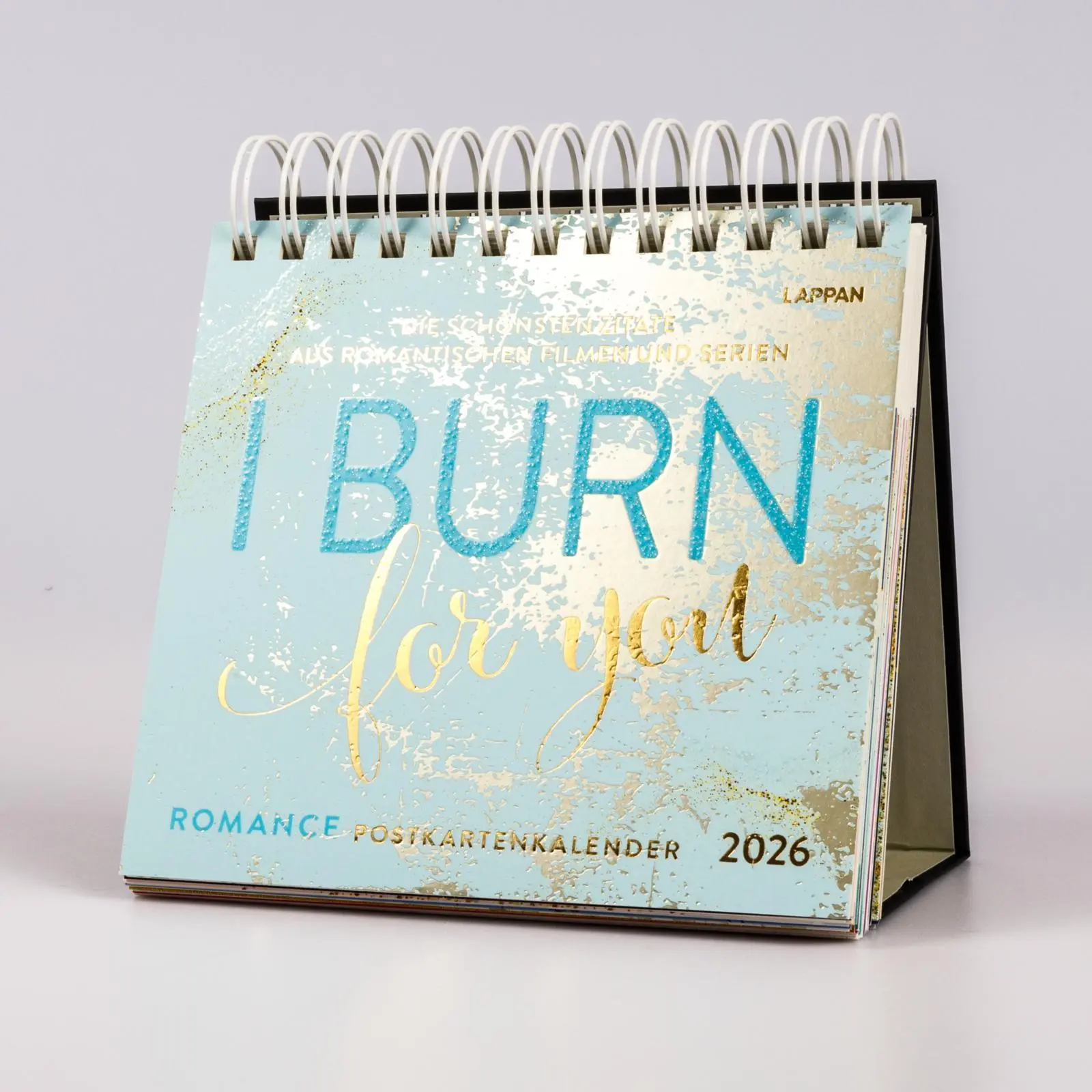 Bild: 9783830322597 | I burn for you - Romance-Postkartenkalender 2026 | Lappan Verlag