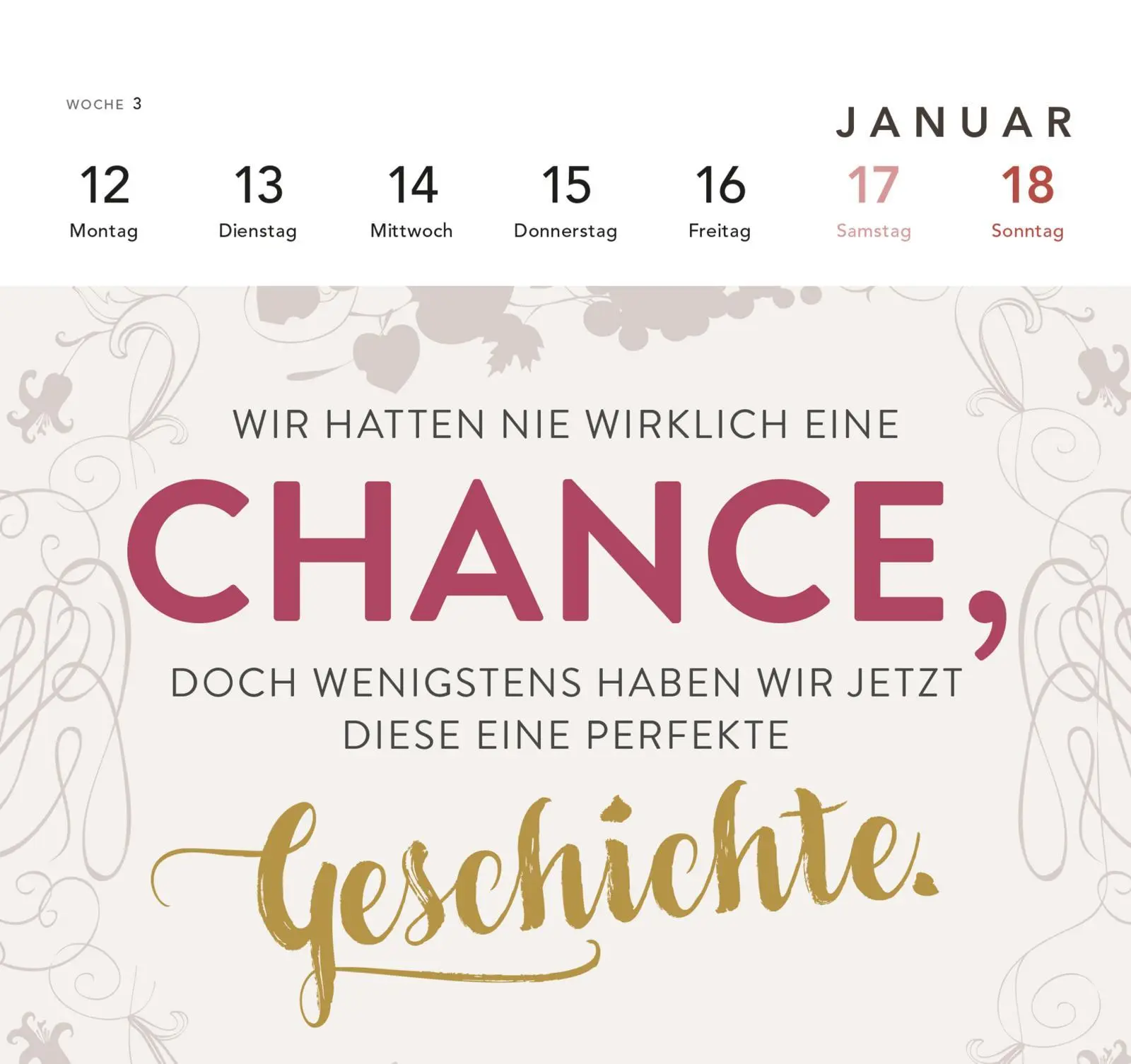 Bild: 9783830322597 | I burn for you - Romance-Postkartenkalender 2026 | Lappan Verlag