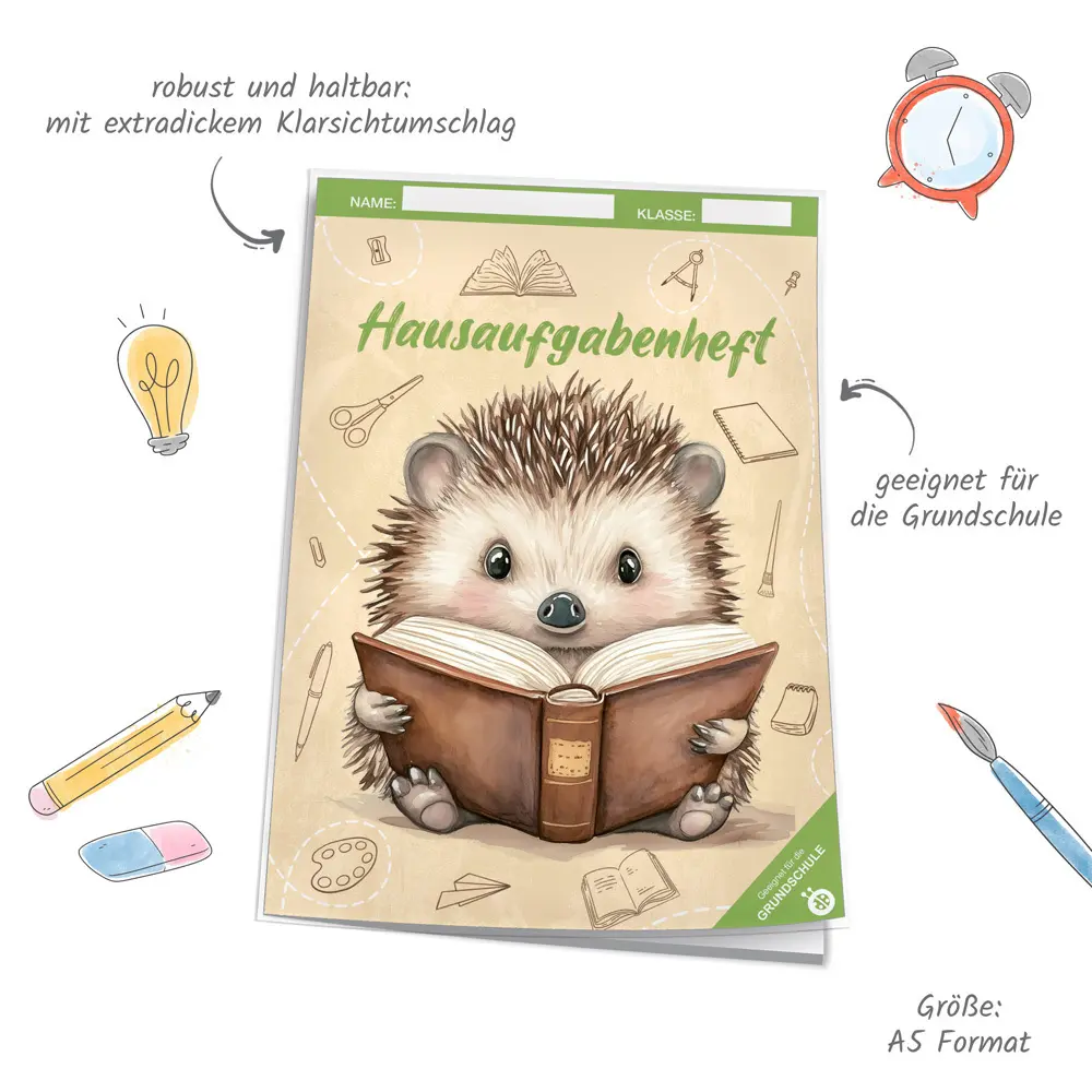 Bild: 4251901512697 | TRÖTSCH - Hausaufgabenheft Grundschule Igel | Co.KG | Taschenbuch