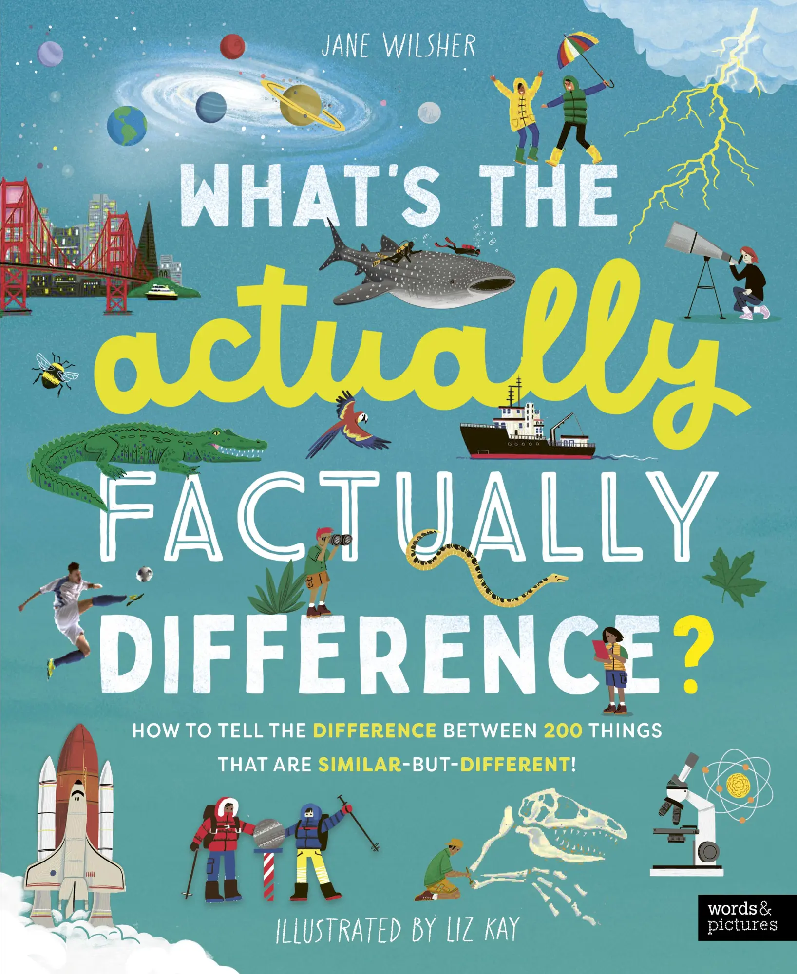 Cover: 9780711292697 | What's the Actually Factually Difference? | Jane Wilsher | Buch | 2025