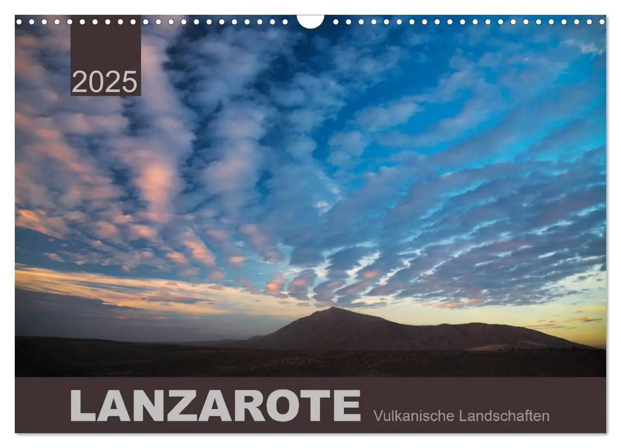 Cover: 9783435612697 | LANZAROTE Vulkanische Landschaften (Wandkalender 2025 DIN A3 quer),...