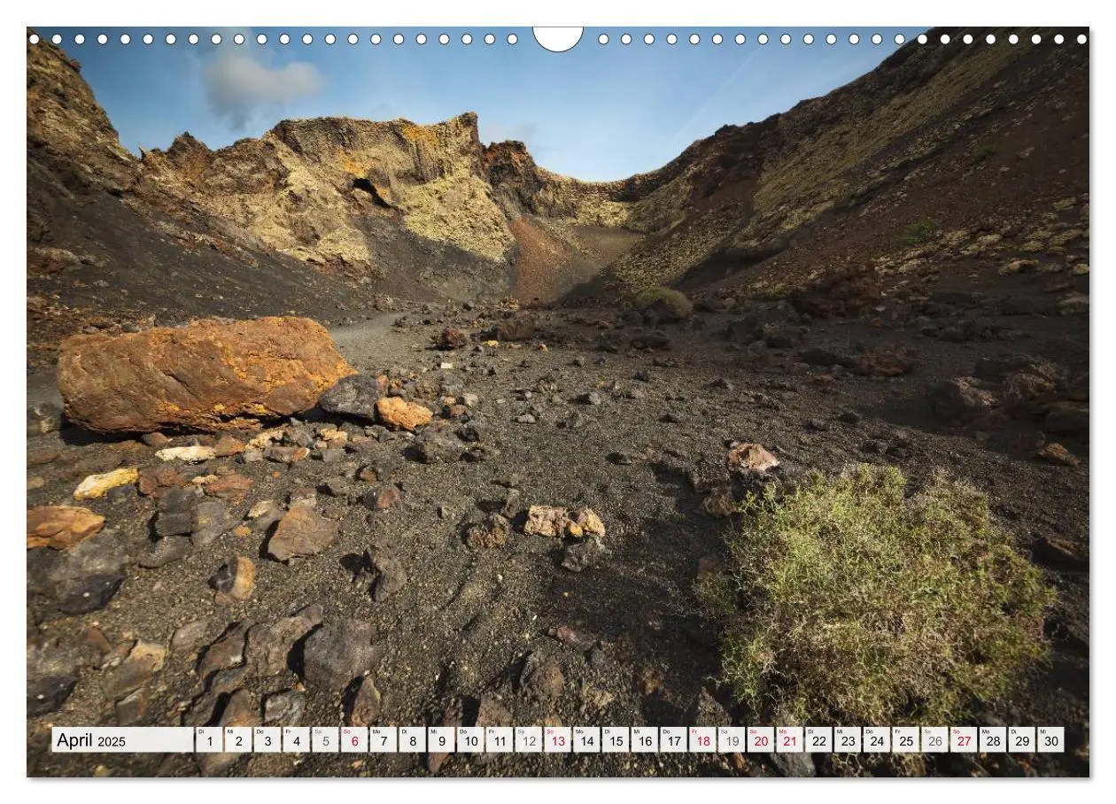 Bild: 9783435612697 | LANZAROTE Vulkanische Landschaften (Wandkalender 2025 DIN A3 quer),...