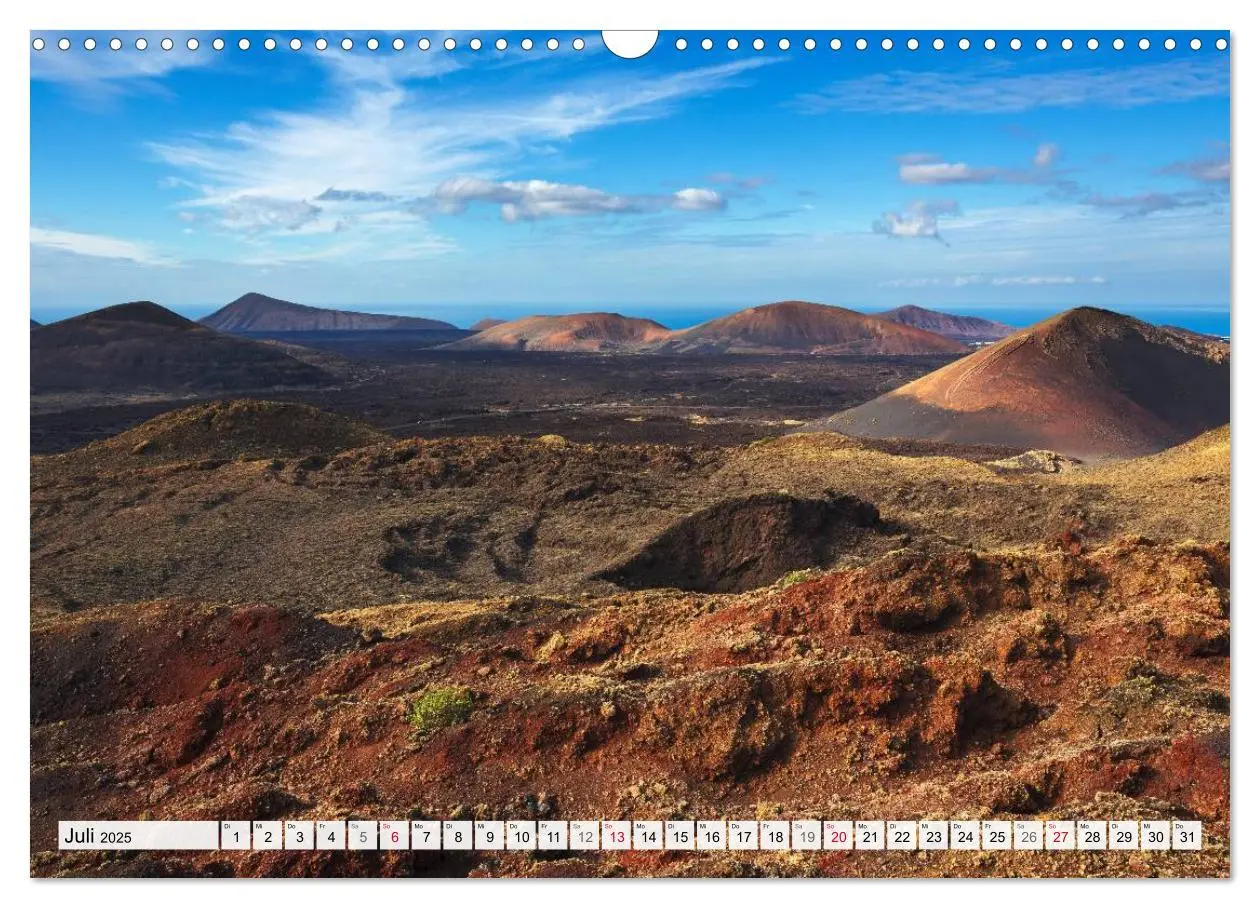 Bild: 9783435612697 | LANZAROTE Vulkanische Landschaften (Wandkalender 2025 DIN A3 quer),...