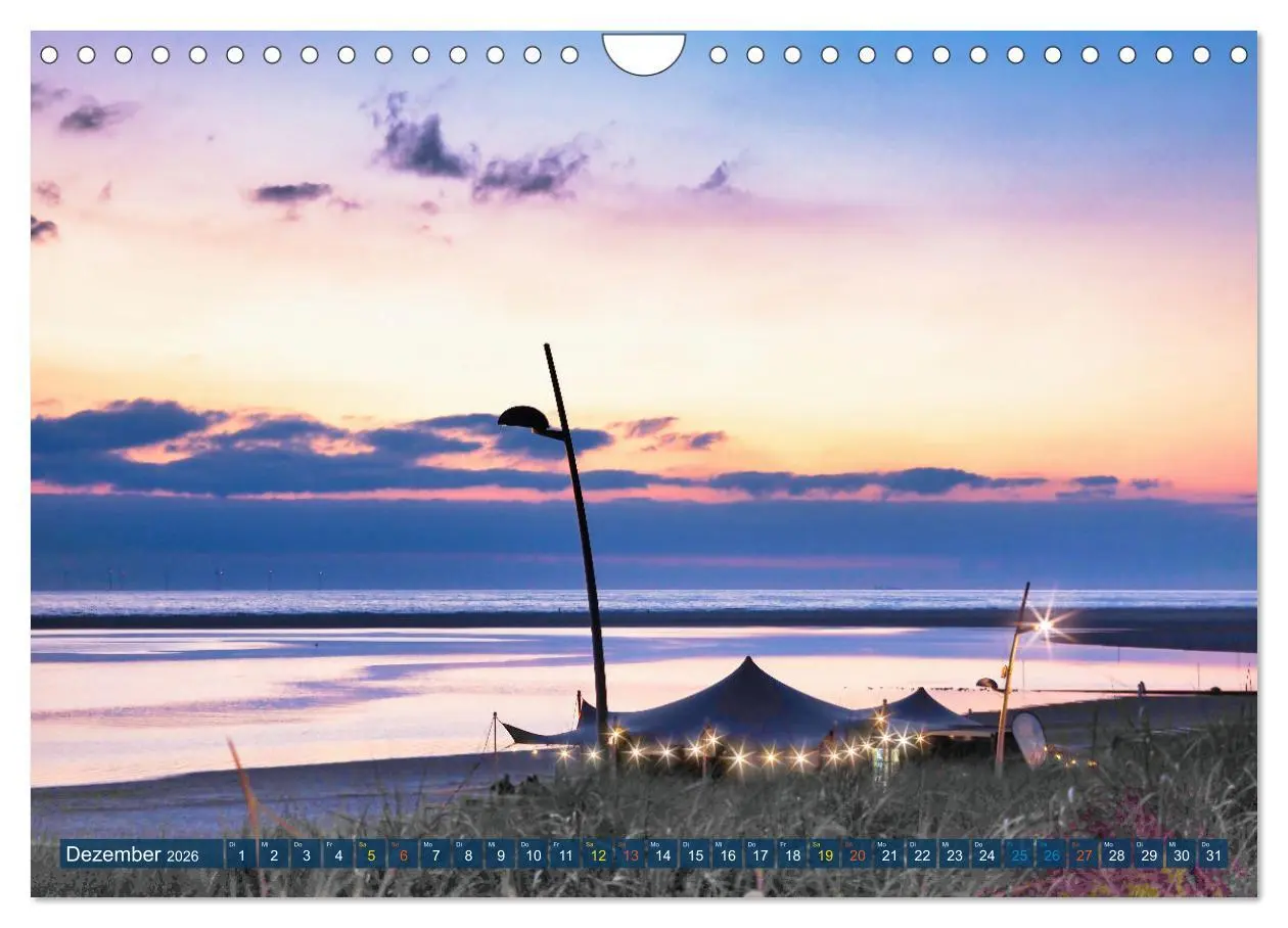 Bild: 9783457322697 | Borkum Ansichten (Wandkalender 2026 DIN A4 quer), CALVENDO...