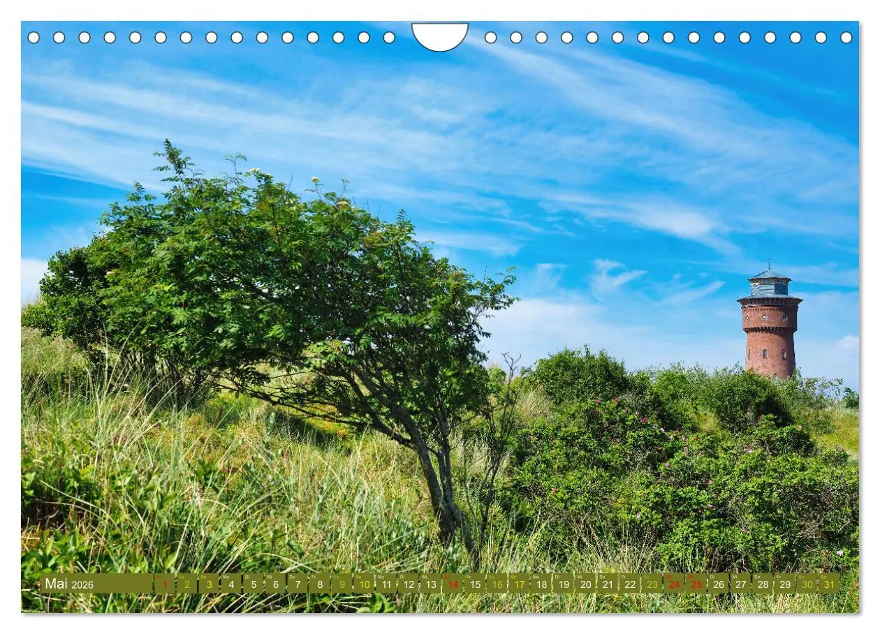 Bild: 9783457322697 | Borkum Ansichten (Wandkalender 2026 DIN A4 quer), CALVENDO...
