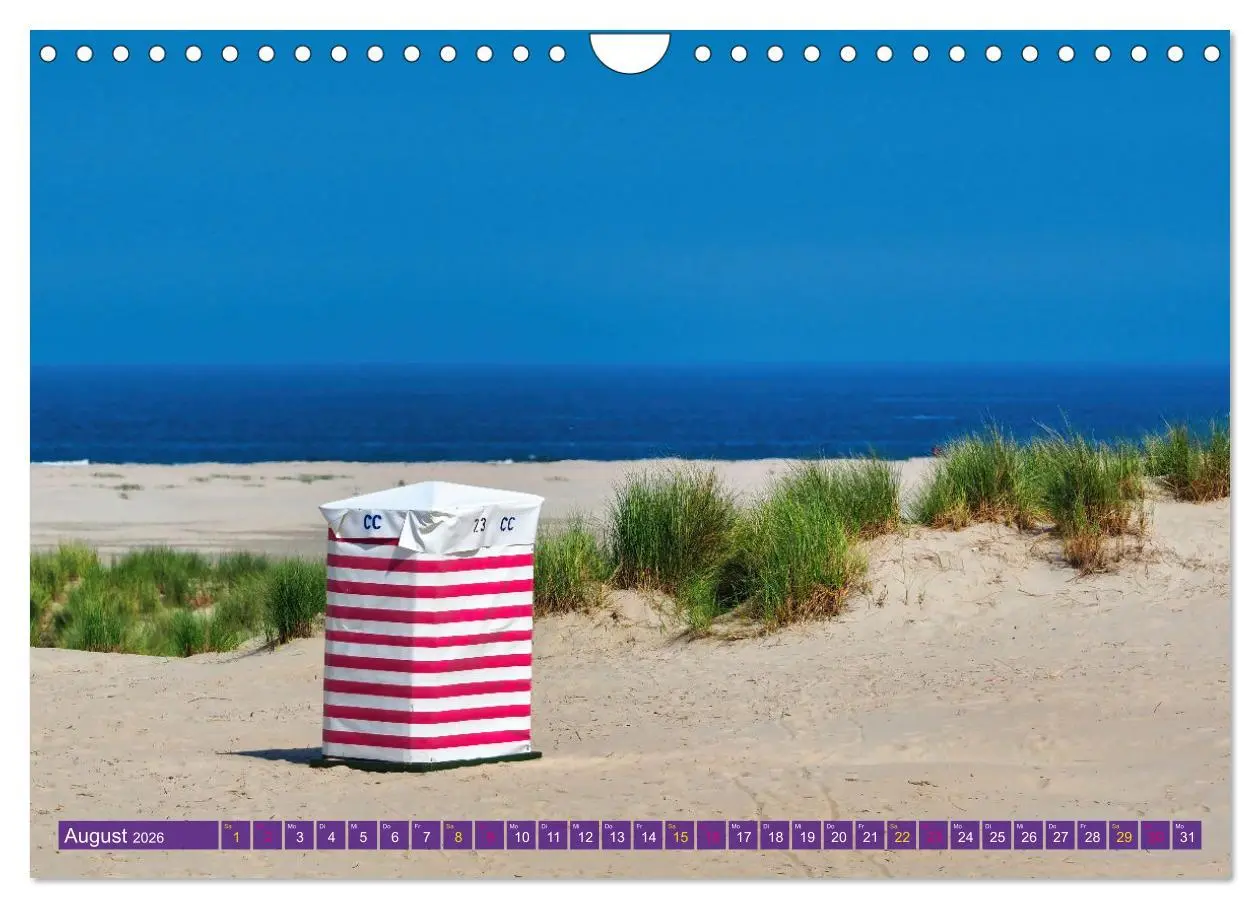 Bild: 9783457322697 | Borkum Ansichten (Wandkalender 2026 DIN A4 quer), CALVENDO...