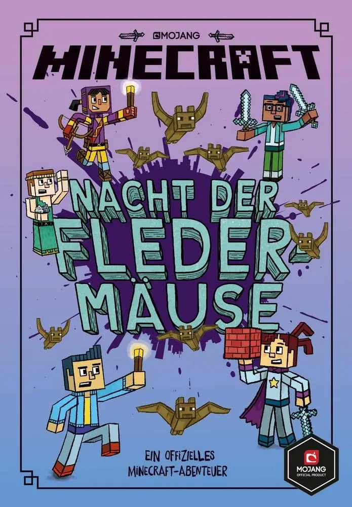 Nacht der Fledermäuse   Minecraft Erste Leseabenteuer Bd2 - Nick Eliopulos Luke Flowers Gebunden