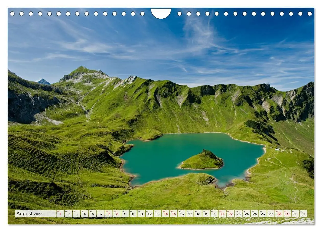 Bild: 9783594252697 | Traumhaftes Allgäu (Wandkalender 2027 DIN A4 quer), CALVENDO...