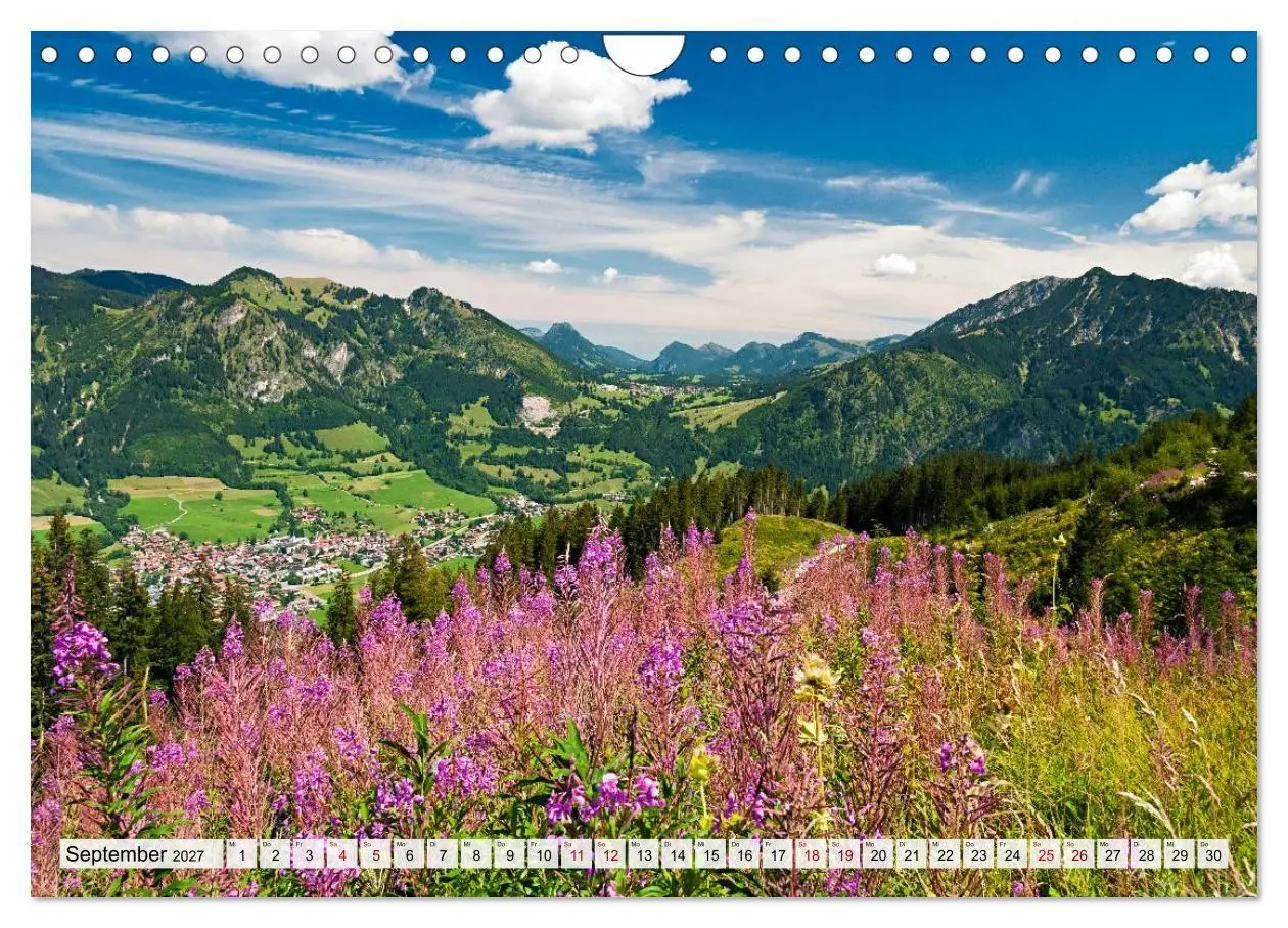 Bild: 9783594252697 | Traumhaftes Allgäu (Wandkalender 2027 DIN A4 quer), CALVENDO...