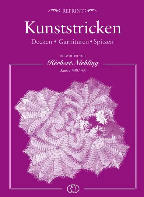 Cover: 9783897982697 | Kunststricken. Decken, Garnituren und Spitzen | Herbert Niebling