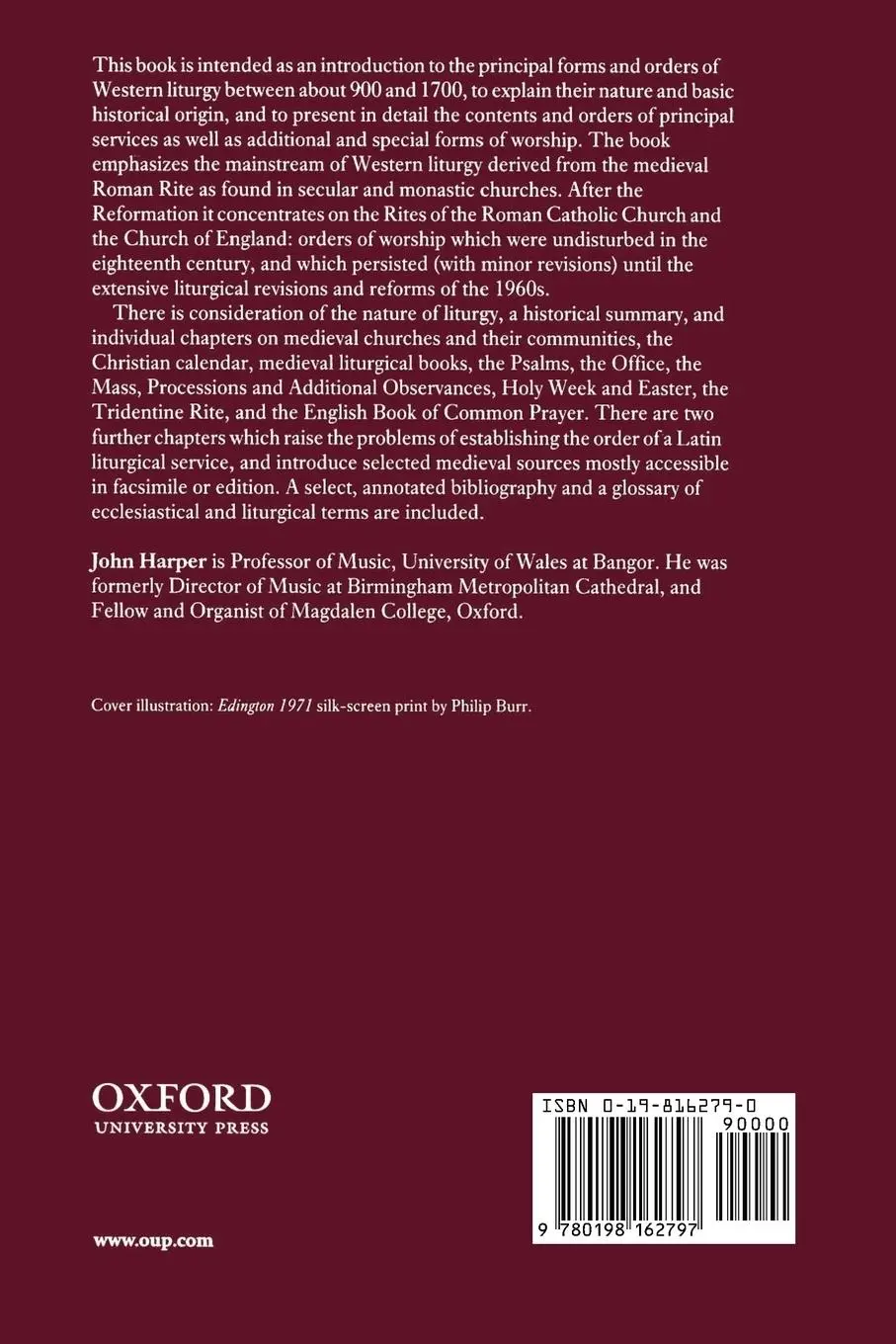 Rückseite: 9780198162797 | The Forms and Orders of Western Liturgy from the Tenth to the...