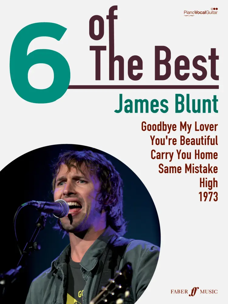 Cover: 9780571532797 | 6 Of The Best: James Blunt | James Blunt | Taschenbuch | Songbooks
