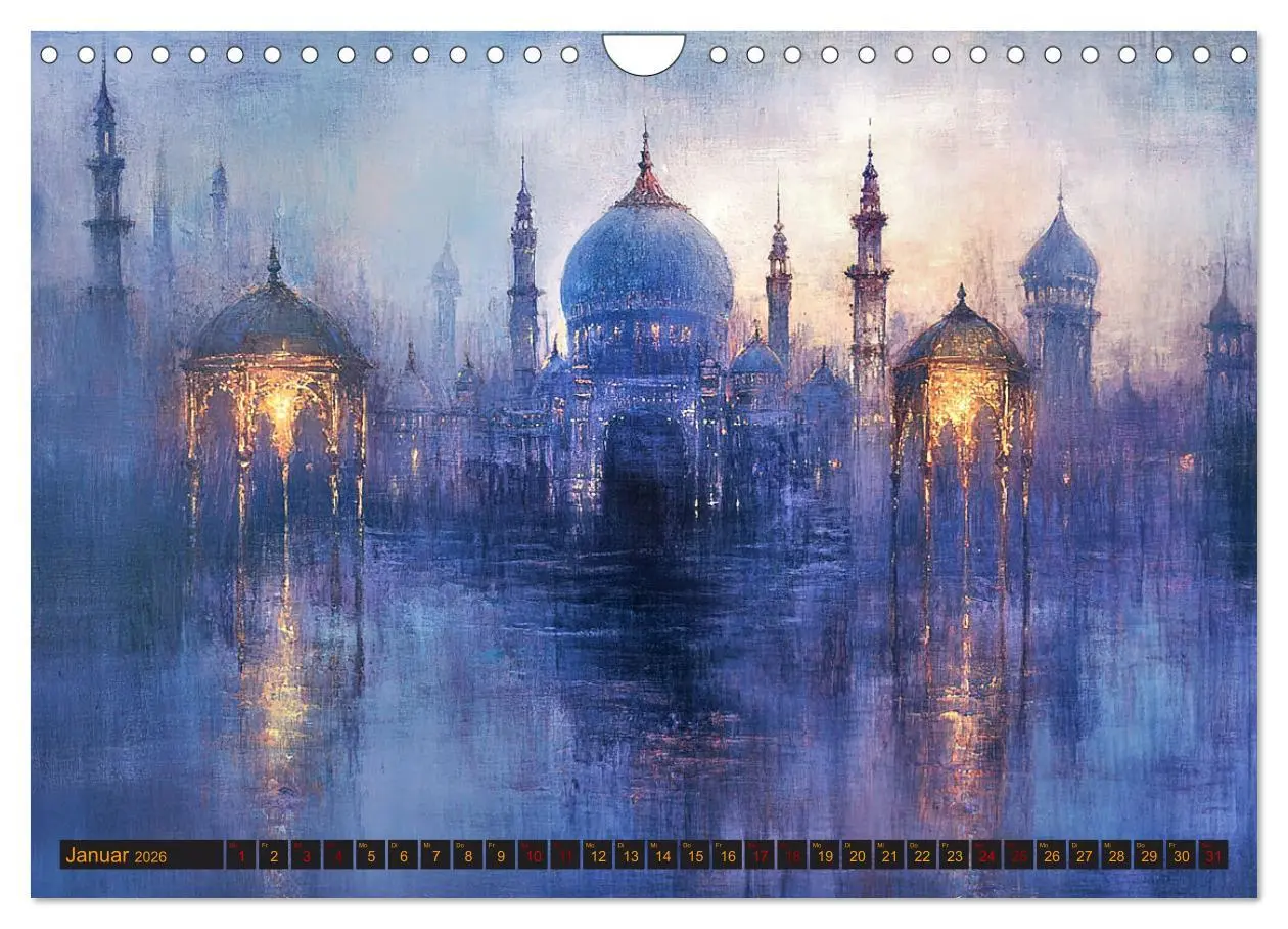 Bild: 9783457312797 | Visionen aus 1001 Nacht (Wandkalender 2026 DIN A4 quer), CALVENDO...