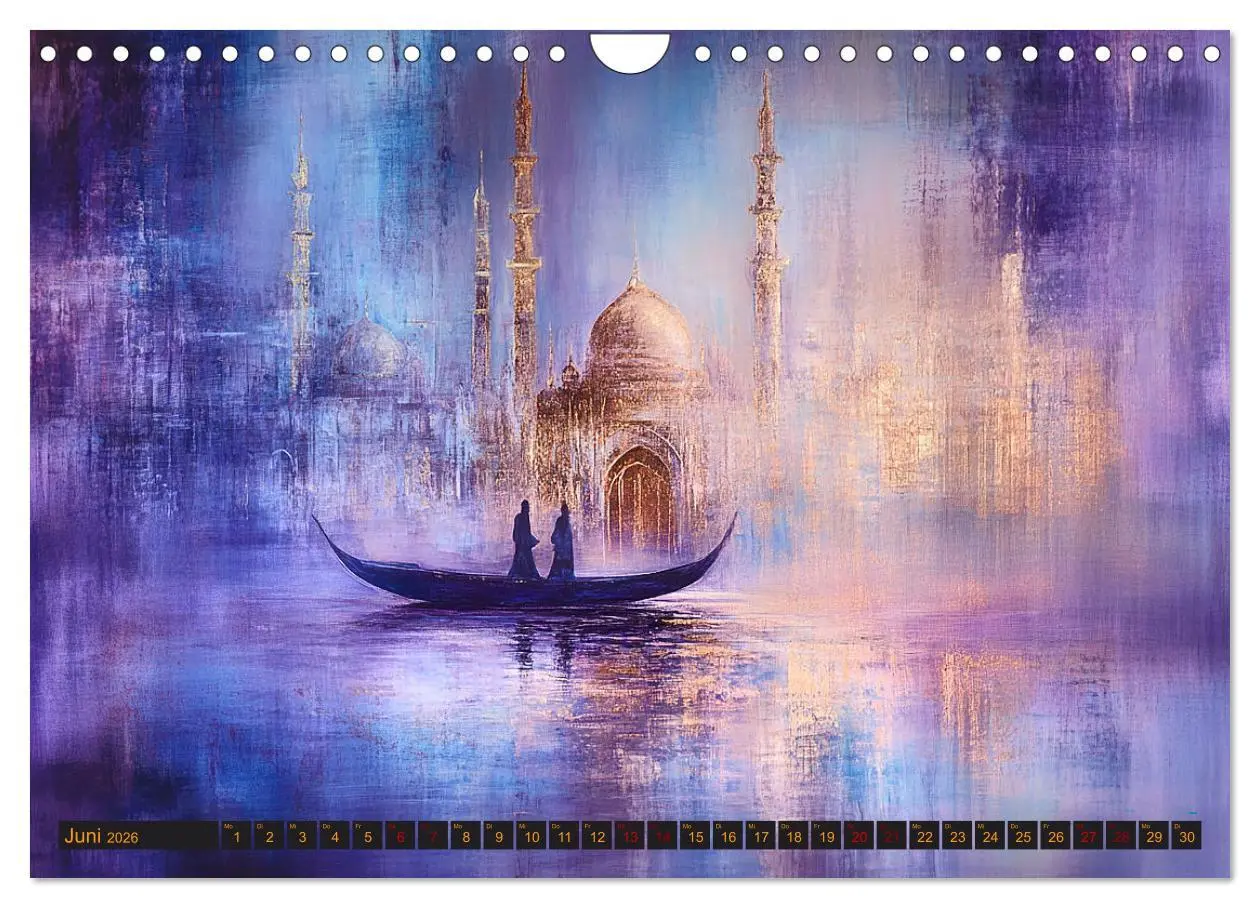 Bild: 9783457312797 | Visionen aus 1001 Nacht (Wandkalender 2026 DIN A4 quer), CALVENDO...