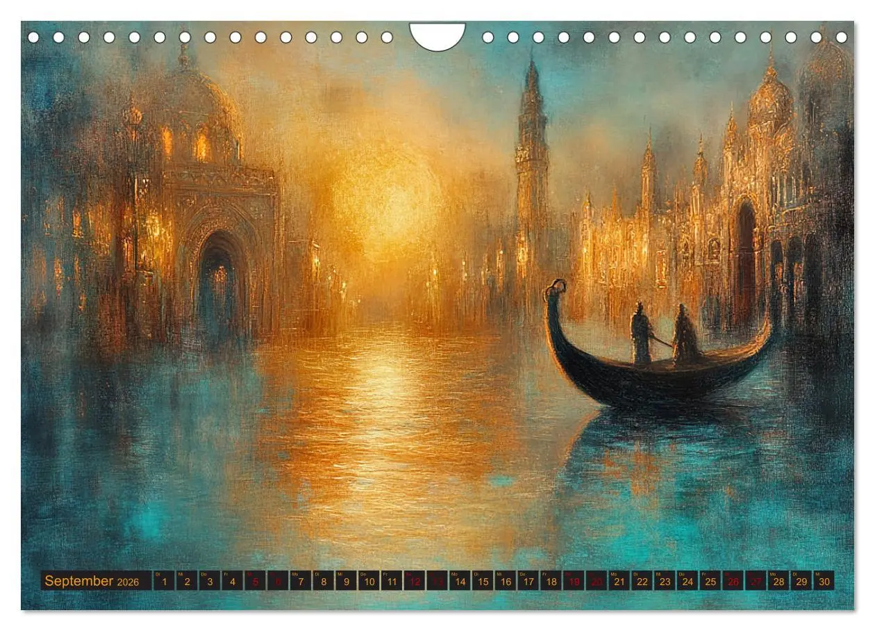 Bild: 9783457312797 | Visionen aus 1001 Nacht (Wandkalender 2026 DIN A4 quer), CALVENDO...