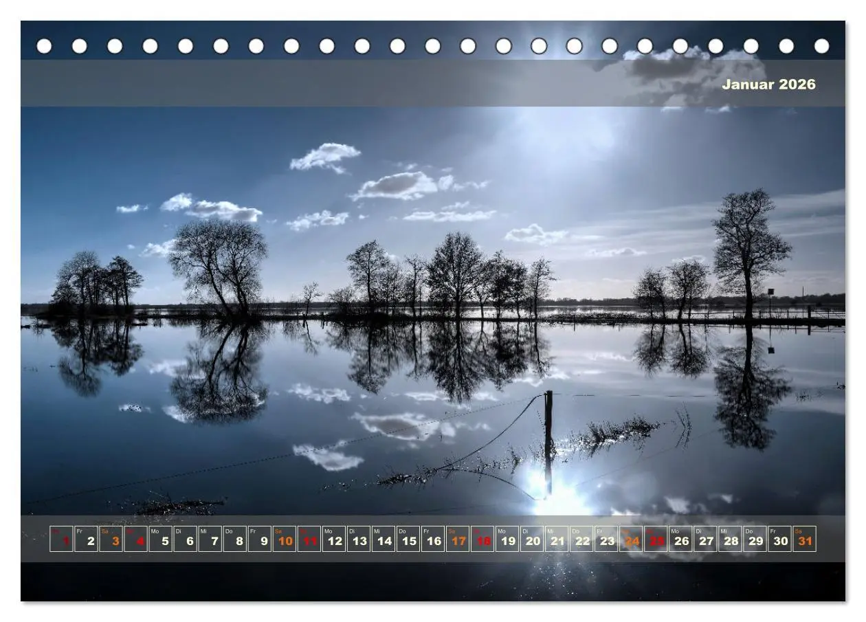 Bild: 9783457482797 | Licht im Land (Tischkalender 2026 DIN A5 quer), CALVENDO...