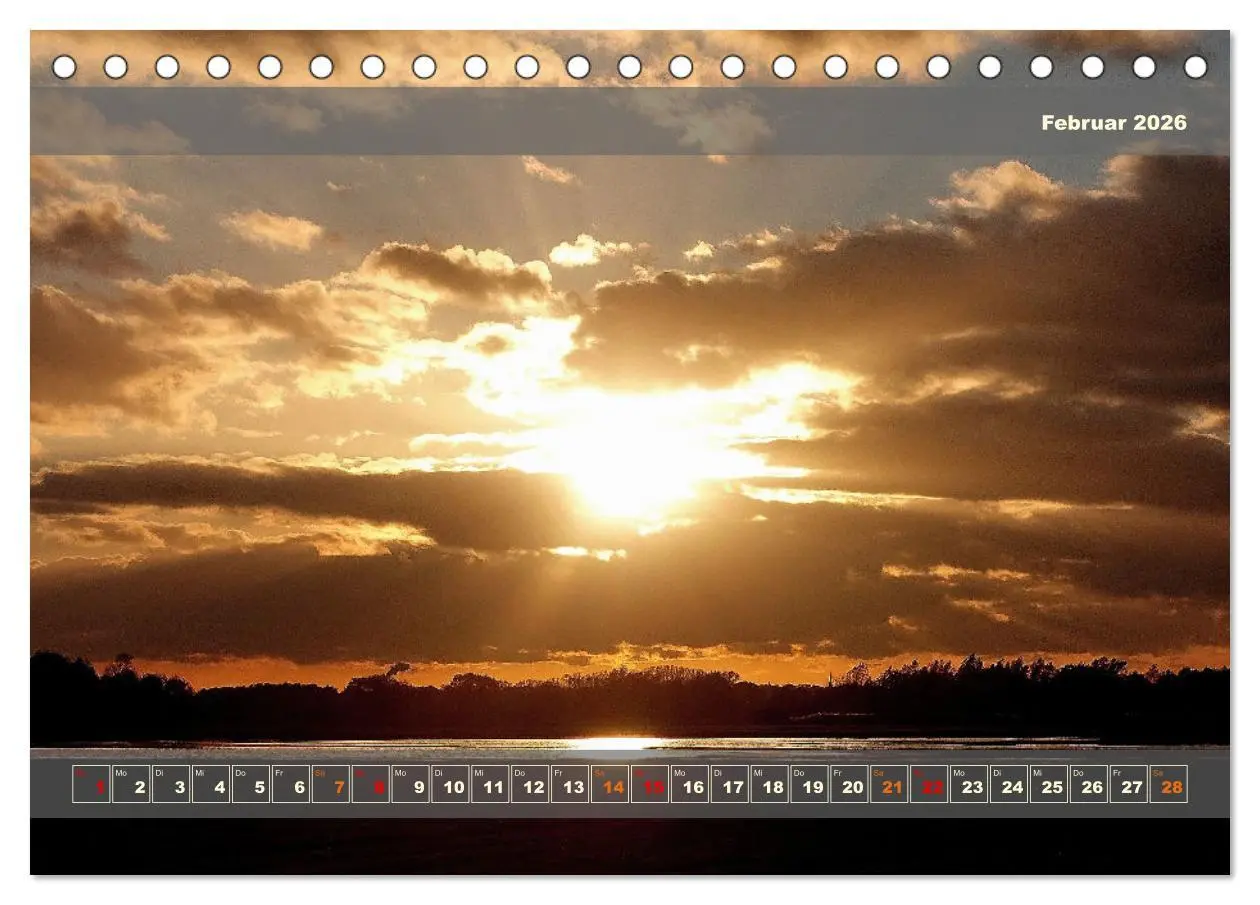 Bild: 9783457482797 | Licht im Land (Tischkalender 2026 DIN A5 quer), CALVENDO...
