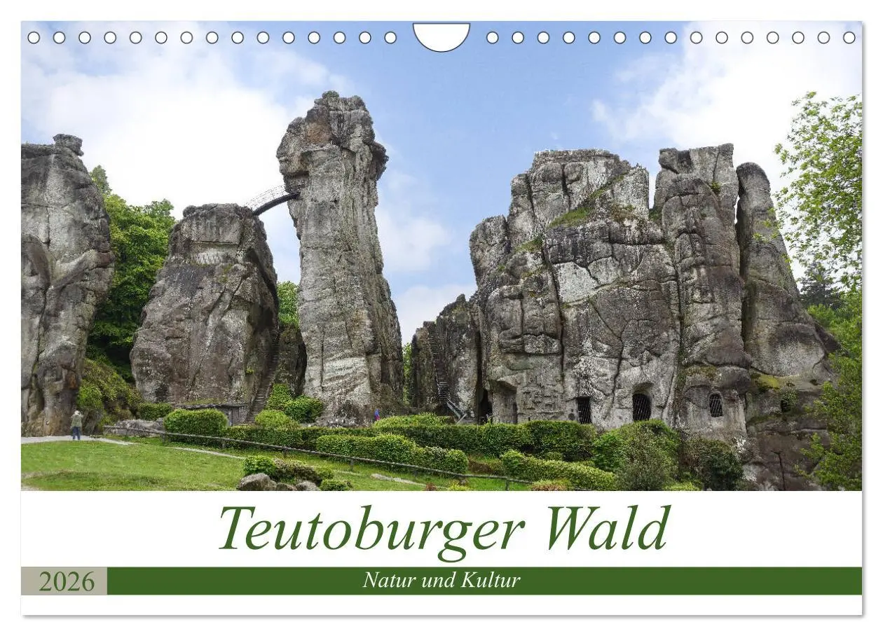 Cover: 9783457792797 | Teutoburger Wald - Natur und Kultur (Wandkalender 2026 DIN A4...