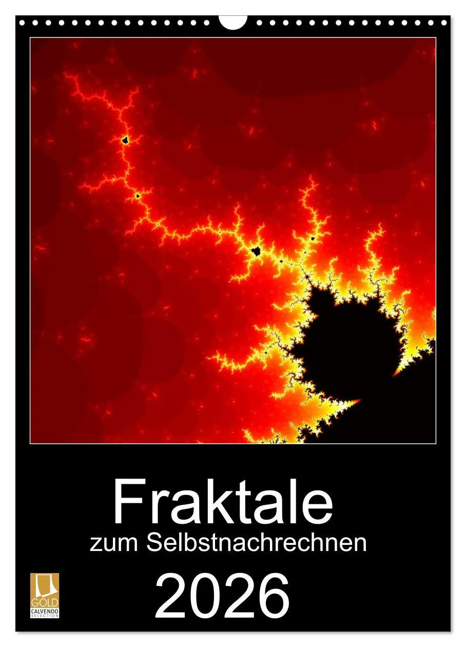 Cover: 9783516402797 | Fraktale zum Selbstnachrechnen (Wandkalender 2026 DIN A3 hoch),...