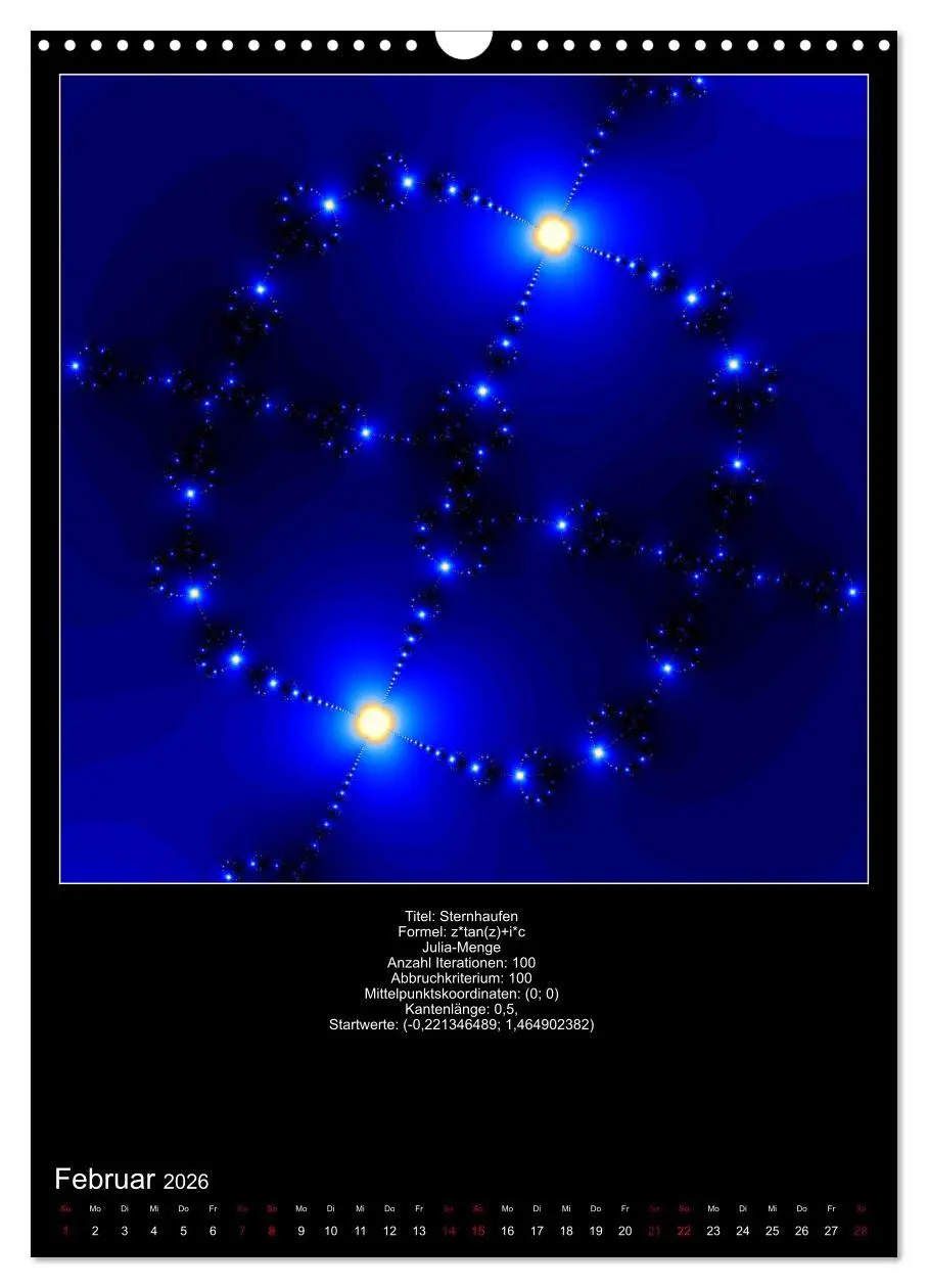 Bild: 9783516402797 | Fraktale zum Selbstnachrechnen (Wandkalender 2026 DIN A3 hoch),...