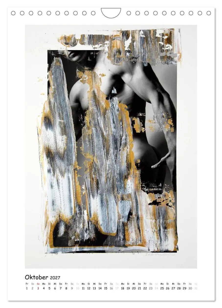 Bild: 9783569802797 | Overpainted... Männer (Wandkalender 2027 DIN A4 hoch), CALVENDO...