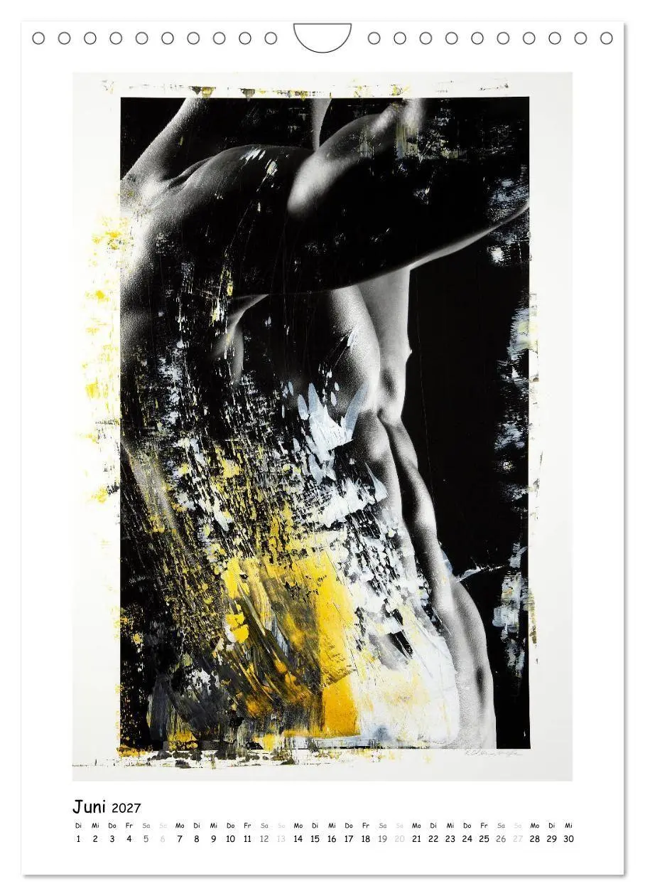 Bild: 9783569802797 | Overpainted... Männer (Wandkalender 2027 DIN A4 hoch), CALVENDO...